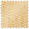 Corrugation, Golden - Motorised Roman Blind